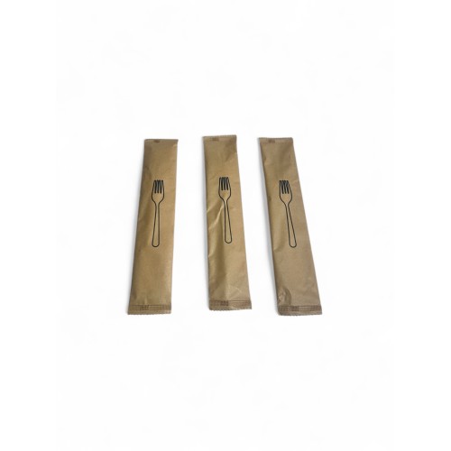 Πιρούνι ξύλινο συσκευασμένο 1/1